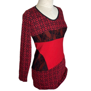 🌹 Kollontai 🌹 Unique Assymetrical Design Long Sleeve Dress